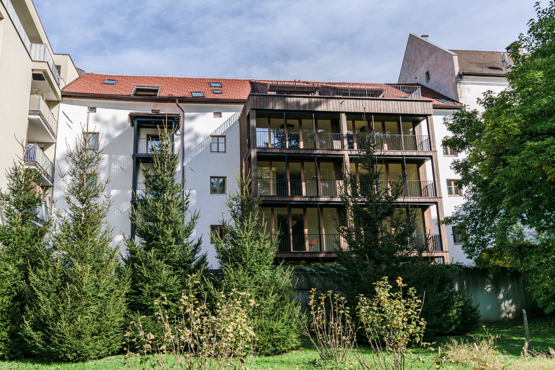 Palais Tannenberg Fassade in Schwaz